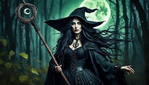 Blind witch mythology